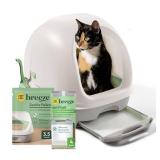 Tidy Cats Breeze Hooded Litter Box System - 12.25lbs