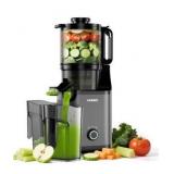 VENNEX Cold Press Juicer, BPA Free, 5.7\" Extra Large Feed Chute, Juice Extractor Machine with Dual Auger for Whole Vegetables and Fruits, Masticating Juicer with High Juice Yield, Easy to Clean
