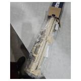 Retractable Safety Baby Gate or Mesh Dog Gate,Durable Portable Mesh Retractable Gate,Easy to Use for Stairs, Doorways, Hallways, Indoor, Outdoor, 33.5\" Tall, Up to 45\" Wide, Cream