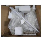 Wedding Electric Butterfly Floor Lamp: Giant Moving LED Butterflies Decoration with Movement & Lights Up - Big Movable Butterfly Props with Flapping Wings - for Birthday Party (White Light, 23.6 IN)