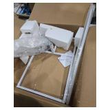 Wedding Electric Butterfly Floor Lamp: Giant Moving LED Butterflies Decoration with Movement & Lights Up - Big Movable Butterfly Props with Flapping Wings - for Birthday Party (White Light, 23.6 IN)