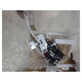 Wedding Electric Butterfly Floor Lamp: Giant Moving LED Butterflies Decoration with Movement & Lights Up - Big Movable Butterfly Props with Flapping Wings - for Birthday Party (White Light, 23.6 IN)