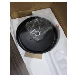 YUHAO 52 Inch Black Ceiling Fan with Light .Noiseless,Dimmable,3CCT,6 Speeds Reversible, DC Ceiling Fans for Indoor or Covered Outdoor