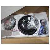 YUHAO 52 Inch Black Ceiling Fan with Light .Noiseless,Dimmable,3CCT,6 Speeds Reversible, DC Ceiling Fans for Indoor or Covered Outdoor