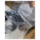 YUHAO 52 Inch Black Ceiling Fan with Light .Noiseless,Dimmable,3CCT,6 Speeds Reversible, DC Ceiling Fans for Indoor or Covered Outdoor