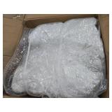 Giant Bean Bag Chair, Bean Bag Chair with Armrest for Adults, 45 W x 43.5\" D Large Bean Bag Chair with Filler, Big Comfy Washable Sofa Chair for Living Room, Bedroom, Cream White