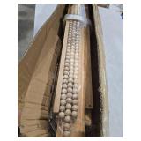 31.5 Inch Kids Bookshelf, Natural Wood Kid Book Shelf Wall Mount Organizer Shelves Hanging Children Bookcase Reading Nook Boho Decor for Kids Room Playroom Living Room Bedroom, 3 Tiers