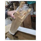 31.5 Inch Kids Bookshelf, Natural Wood Kid Book Shelf Wall Mount Organizer Shelves Hanging Children Bookcase Reading Nook Boho Decor for Kids Room Playroom Living Room Bedroom, 3 Tiers