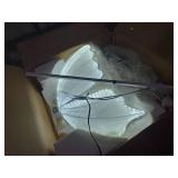 Wedding Electric Butterfly Floor Lamp: Giant Moving LED Butterflies Decoration with Movement & Lights Up - Big Movable Butterfly Props with Flapping Wings - for Birthday Party (White Light, 23.6 IN)