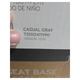 Evenflo Pivot Modular Travel System with LiteMax Infant Car Seat with Anti-Rebound Bar - Casual Gray