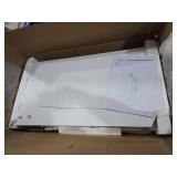 VASAGLE Slim Storage Cabinet, Narrow Storage Organizer with Slide Out Drawers, Freestanding Toilet Paper Holder, Small Space Skinny Cabinet for Bathroom Kitchen Corner, Cloud White UBBC847P31