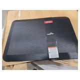 Kangaroo Original Standing Mat Kitchen Rug, 24x17, Black