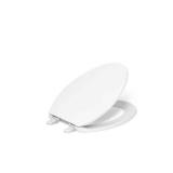 Kohler Brevia Slow Close Elongated White Plastic Toilet Seat