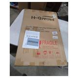 H-Qprobd 36\"x24\" White Board for Wall Double-Sided Magnetic Dry Erase Board with Black Aluminum Frame, Presentation Whiteboard Suitable for Home, Office, Classroom & Kitchen