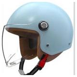 Retro Vespa 3/4 Motorcycle Half Helmets,DOT Approved Vintage Scooter Dirt-Bike Go-Kart Moped Electric Bicycle Light Quick Buckle Open Face ATV Helmet for Adult Men Women
