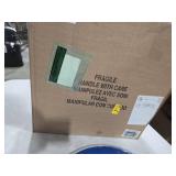 26" Outdoor Acrylic Convex Mirror/Plastic Back Round Safety Mirror for Driveways, Stores, Warehouses & Wall Mount Wide-Angle View Model OC2600-convex mirror backing is either gray