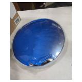 26" Outdoor Acrylic Convex Mirror/Plastic Back Round Safety Mirror for Driveways, Stores, Warehouses & Wall Mount Wide-Angle View Model OC2600-convex mirror backing is either gray