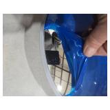 26" Outdoor Acrylic Convex Mirror/Plastic Back Round Safety Mirror for Driveways, Stores, Warehouses & Wall Mount Wide-Angle View Model OC2600-convex mirror backing is either gray