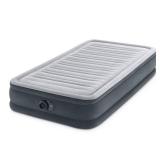 Intex Comfort Deluxe Dura-Beam Plush Airbed Mattress with Built-In Pump  Twin