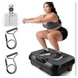 Vibration Plate Exercise Machine for Lymphatic Drainage Weight Loss,Whole Body Workout Vibration Fitness Platform,Mini Shake Plate,Sport Gym Fitness Equipment