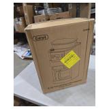 Gevi 10-Cup Coffee Maker with Built-in Burr Grinder, Programmable Timer, 1.5L Water Tank, Reusable Filter & Warming Plate Drip Coffee Machine for Fresh Ground Coffee