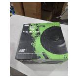 MOBIATOR-12 1600W Max Power Dual Voice Coil 4 Ohm Car Subwoofer, Easy to Install, Black-S224 (MB-S224)