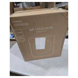 Coway Airmega AP-1512HH(W) True HEPA Purifier with Air Quality Monitoring, Auto, Timer, Filter Indicator, and Eco Mode, 16.8 x 18.3 x 9.7, White