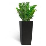 30 in Tall Flower Pots Planter with Self-Watering Drainage Holes&Inner Trays Indoor Outdoor with Drain Holes,Water Level Monitor - Black