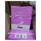 Amazon Basics Incontinence, Bladder Control & Postpartum Pads for Women, Maximum Absorbency, Long Length, 39 Count, 2 Pack (Previously Solimo) (B093WPZDSQ)