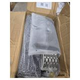 Cat Enclosure Indoor with Litter Box, 4-Tier Metal Wire Cat Cage, DIY Detachable Design for Cats, Kittens & Small Animals, Multi-Level Kennel