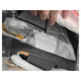 Ezebaby Bedside Bassinet for Baby, Portable Baby Bassinet Bedside Sleeper for Newborn Infants with Wheels Storage Basket, Adjustable 7 Heights and All Mesh Sides