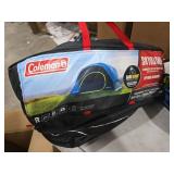 Coleman 8 Person Skydome Dark Room Tent with Rainfly, 5 Minute Setup, Blocks 90% of Sunlight, 20% More Headroom Than Traditional Tents