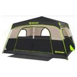 8 Person Instant Tent, Waterproof Pop Up Tents for Camping with Rainfly, 60 Seconds Easy Setup, Automatic Cabin Tent for Family Camping with Expandable Carry Bag & Upgraded Ventilation
