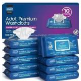 Cloths, for Incontinence, 8\"x12\", 500CT, 10 PACKS OF 50