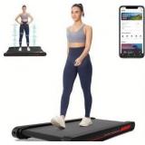 Sperax Walking Treadmill Pad with APP, 3 in 1 Under Desk Treadmill, 400W Low Noise Walking Vibration Pad,Portable Treadmills for Home Office
