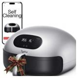 Typhur Dome 2 Smart Air Fryer Extra Large with Dual Heating, Fits 12\" Pizza, 15 Functions, Self-Cleaning, Whisper-Quiet, PFAS-Free Ceramic Basket Retail:$350