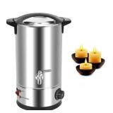 10 Qts Wax Melter for Candle Making Candle, Wax Melting Pot, Large Commercial Candle Maker Machine with Pour Spout and Temperature Control for Business Home Retail:$200