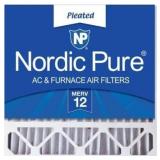 Nordic Pure 20x20x5 (19_5/8 x 19_7/8 x 4_3/8) Honeywell/Lennox Replacement MERV 12 Air Filter 1 Pack
