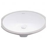 Monaco 19\" Oval Under-Mount Bathroom Sink