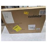 Hot Plate,Cusimax Dual Infrared Burner, Electric Ceramic Glass Stove,Adjustable Temperature Control,Stainless Steel,Compatible of all Cookware,Easy Clean for Home, Dorm, Office