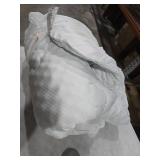 Hansleep Twin Mattress Topper Viscose Derived from Bamboo, Memory Foam Pillow Top Mattress Topper Twin with Deep Pocket, Breathable Mattress Pad for Back Pain Relief, 39\" x 75\", White