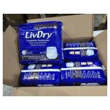 LivDry Adult Incontinence Underwear, Extra Absorbency Adult Diapers, Leak Protection (XXX-Large (44 Count))