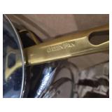 GreenPan Hard Anodized Healthy Ceramic Nonstick 10 Piece Cookware Pots and Pans Set, Gold-Tone Stainless Steel Handles, PFAS-Free, Dishwasher Safe, Oven & Broiler Safe, Black