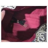 caleesa purse black/white Print