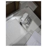 Fish Tank Stand 10 Gallon with 2-Tier Shelf, Aquarium Stand with 2 Drawers, Metal Frame Heavy Duty Reptile/Turtle Tank Stand for Home Office, Fish Tanks Accessories Storage, White