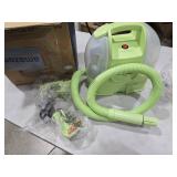 BISSELL Little Green Mini Portable Carpet and Upholstery Deep Cleaner, Car/Auto Detailer, with HydroRinse Self-Cleaning Tool and 4\" Tough Stain Tool, Tea Green, 4075
