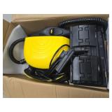 Steam Cleaner, Multipurpose Powerful Steamer with 21 Accessories, 248°F High-Temperature Steam for Floors, Grout, Tiles, Carpet, Cars - Portable 1.08L Tank, Child Lock, Chemical-Free Cleaning (Yellow