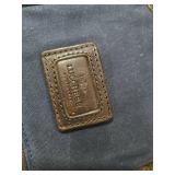 Lucchese Everyday Waxed Canvas Cowboy Bag Retail:$595