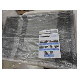 Metal Planter Box Rectangular Block - Galvanized Steel Long Box Planter Modern Outdoor Planters All-Weather Use with Drainage Holes for Patio/Porch, 35.5x24x12IN