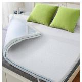 Dreamsmith King Size Mattress Topper - 3 Inch Cooling Gel Memory Foam Mattress Pad for Pressure Relief, Bed Topper with Removable Washable Soft Cover Non-Slip, CertiPUR-US & Oeko-Tex Certified